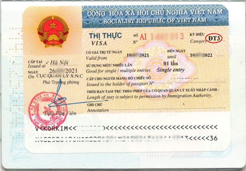 Hướng dẫn điều kiện, các loại visa ĐT1, ĐT2, ĐT3, ĐT4 và thủ tục xin visa đầu tư cho nhà đầu tư Trung Quốc tại Việt Nam theo luật hiện hành.